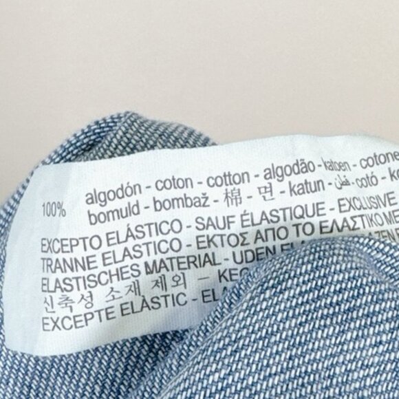 Zara  Denim Balloon Sleeve Heart Shaped Neckline Mini Dress - Picture 11 of 16